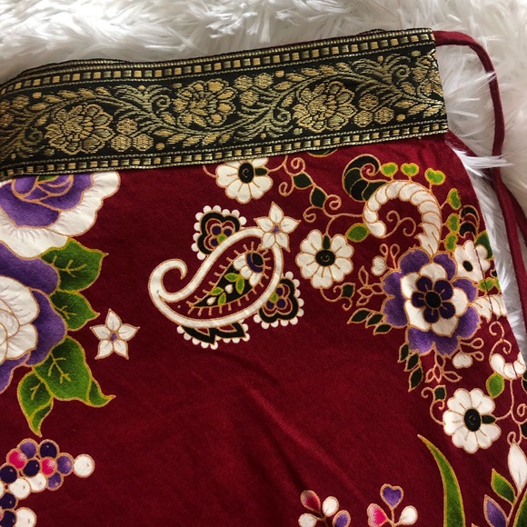 Floral Wrap Skirt - Picture 4 of 11